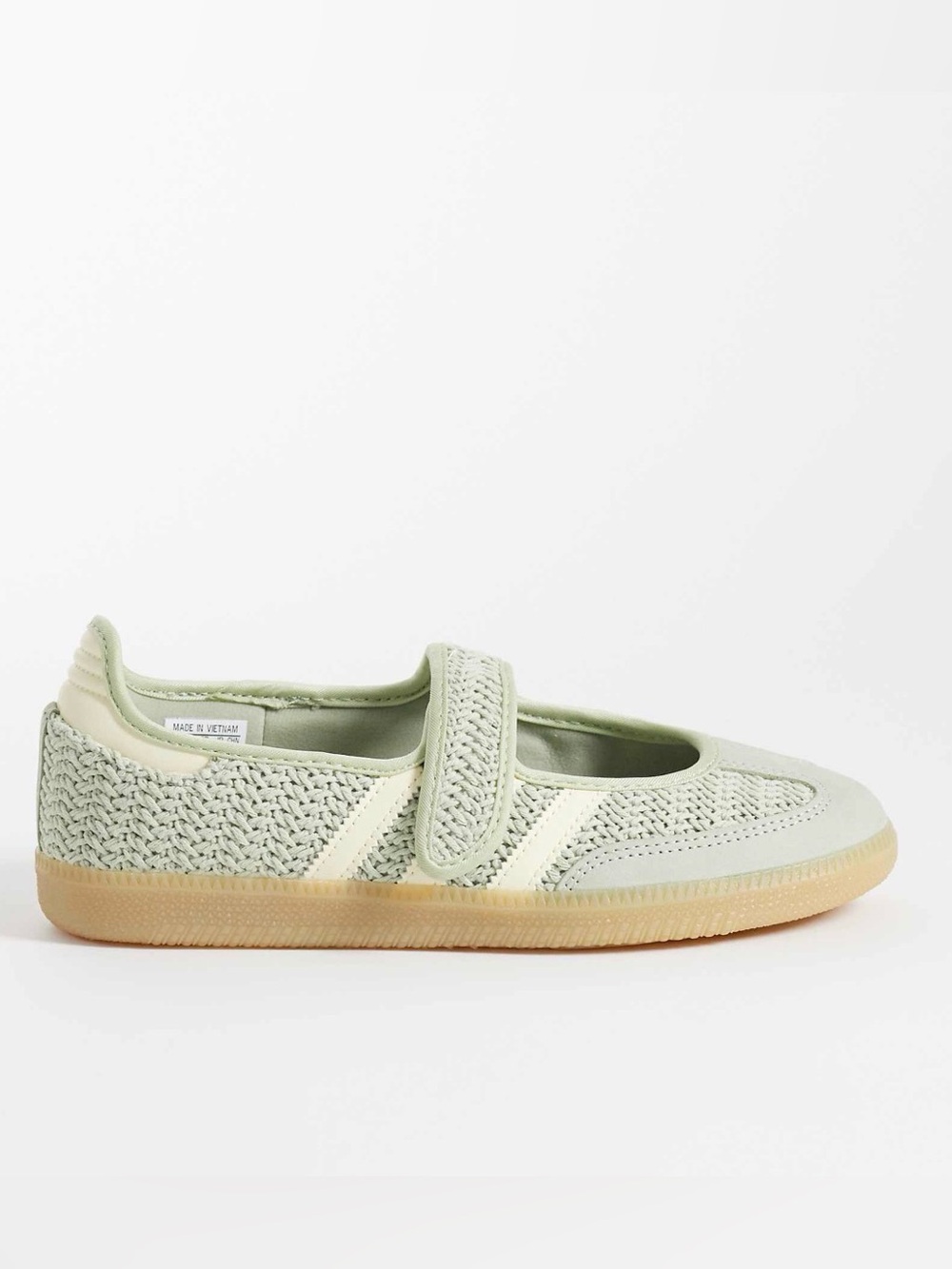 adidas Originals Samba mary janes in sage green, Size WOMENS 6 - MENS 5
